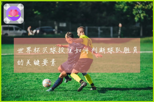 世界杯买球投注如何判断球队胜负的关键要素